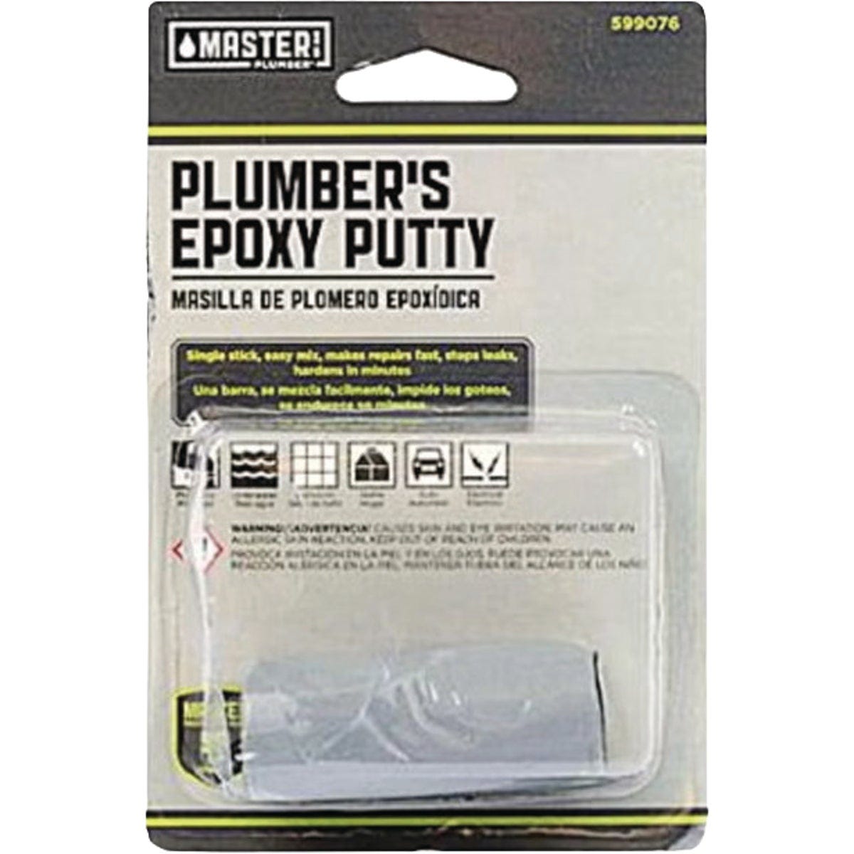Master Plumber 1-1/3 Oz. Plumber's Epoxy Putty Master Plumber 1-1/3 Oz. Plumber's Epoxy Putty