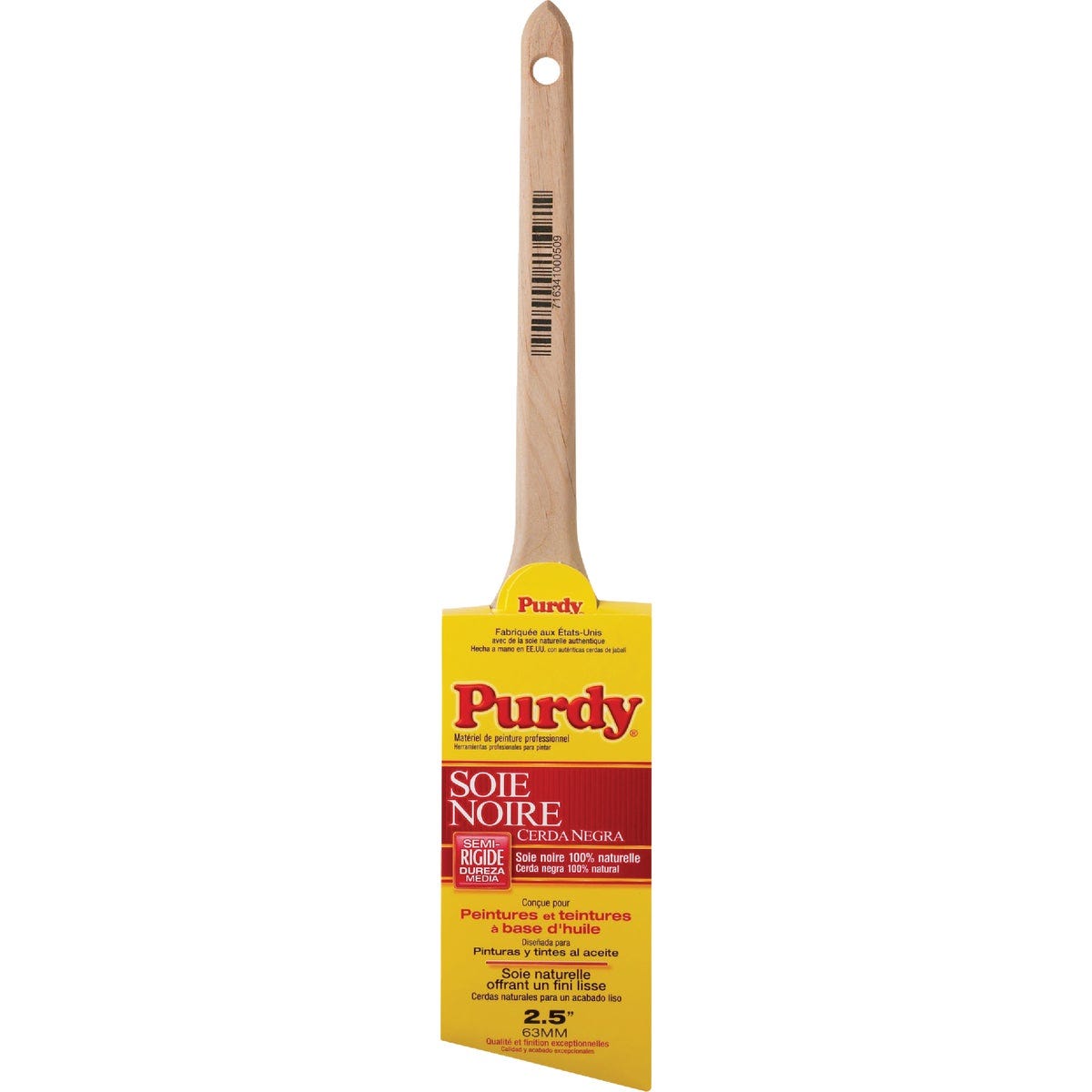 Purdy Black Bristle 2-1/2 In. Angular Trim Paint Brush - photo 4