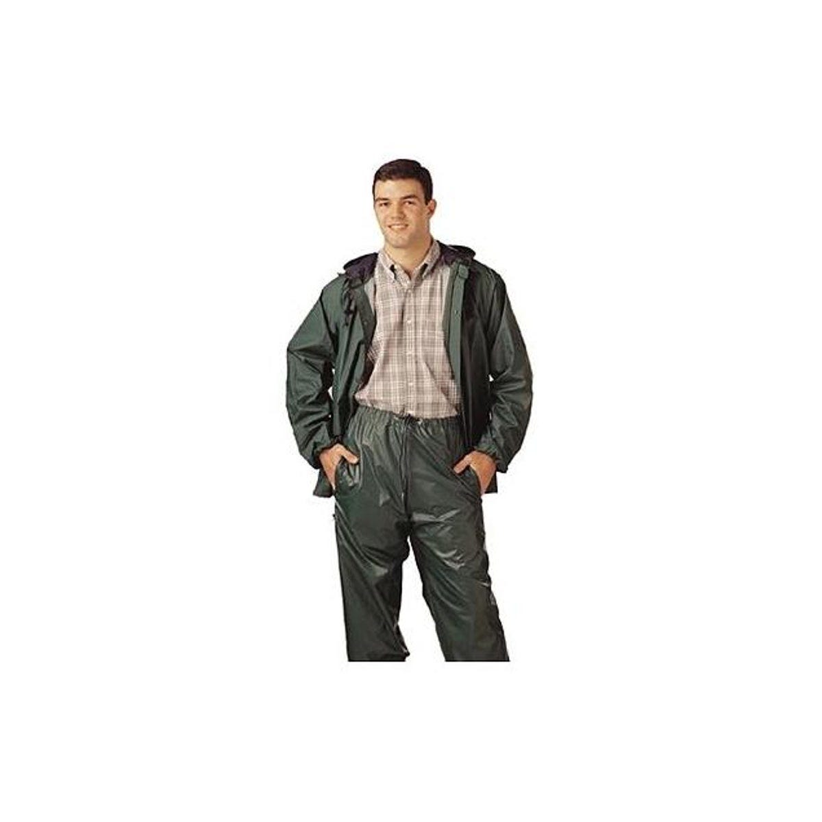 Tingley Storm-Champ 2-Piece Medium Green PVC/Nylon Rain Suit