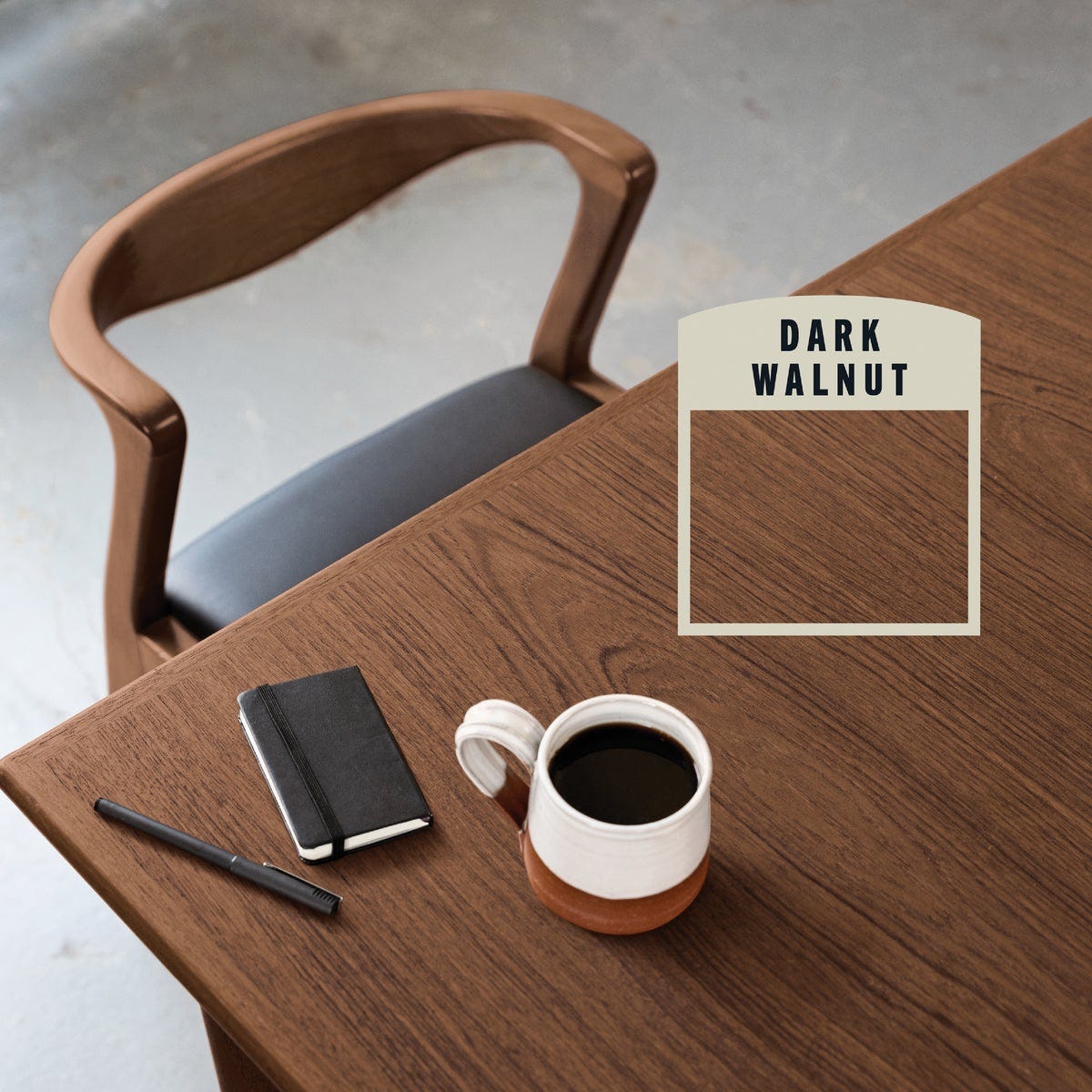 Varathane Fast Dry Dark Walnut Urethane Modified Alkyd Interior Wood Stain, 1/2 Pt. - photo 3