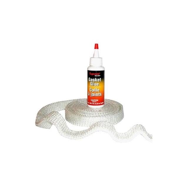 Imperial White Fiberglass Tape Gasket Kit for Stove Windows Imperial White Fiberglass Tape Gasket Kit for Stove Windows