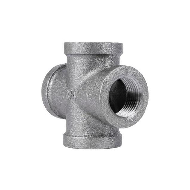STZ 3/4 In. Black Pipe Cross