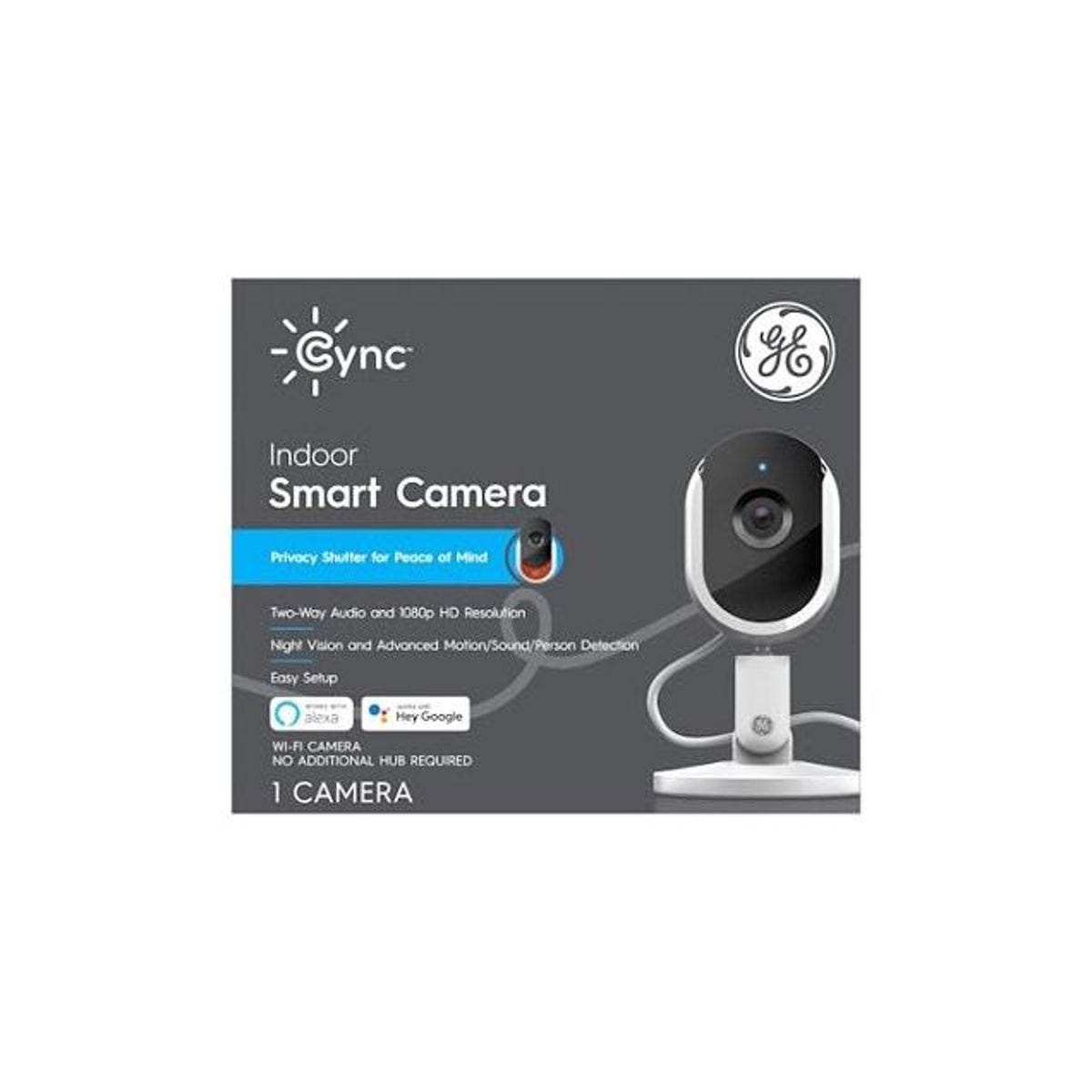 GE Cync Indoor Smart Security Camera