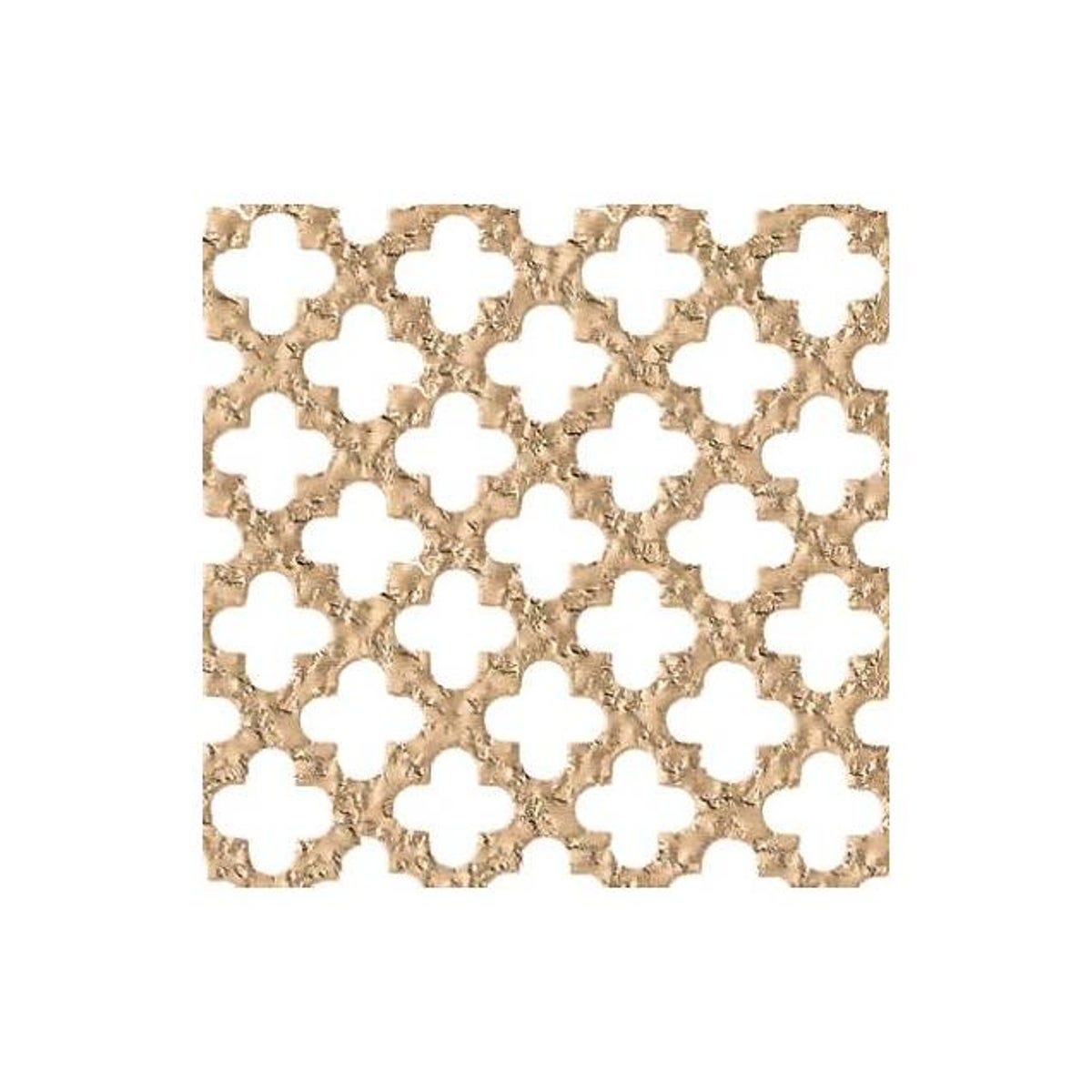 Hillman SteelWorks 0.020 In. x 24 In. x 36 In. Anodized Aluminum Gold Cloverleaf Decorative Sheet - photo 2 Hillman SteelWorks 0.020 In. x 24 In. x 36 In. Anodized Aluminum Gold Cloverleaf Decorative Sheet - photo 2