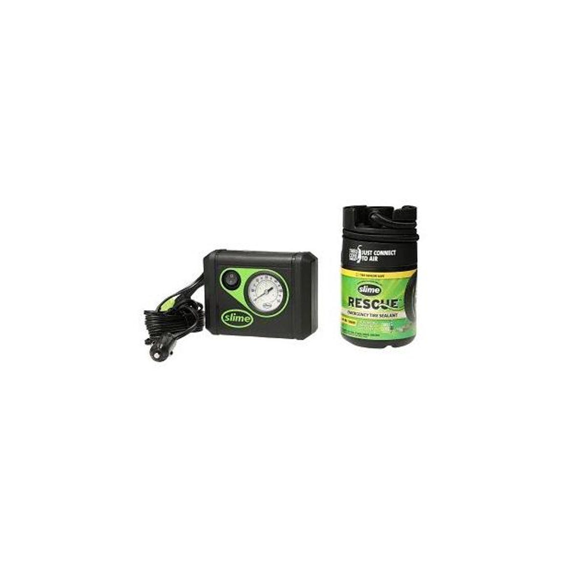 Slime Smart Spair Plus Flat Tire Repair Kit with Inflator & 14 Oz. Sealant - photo 3