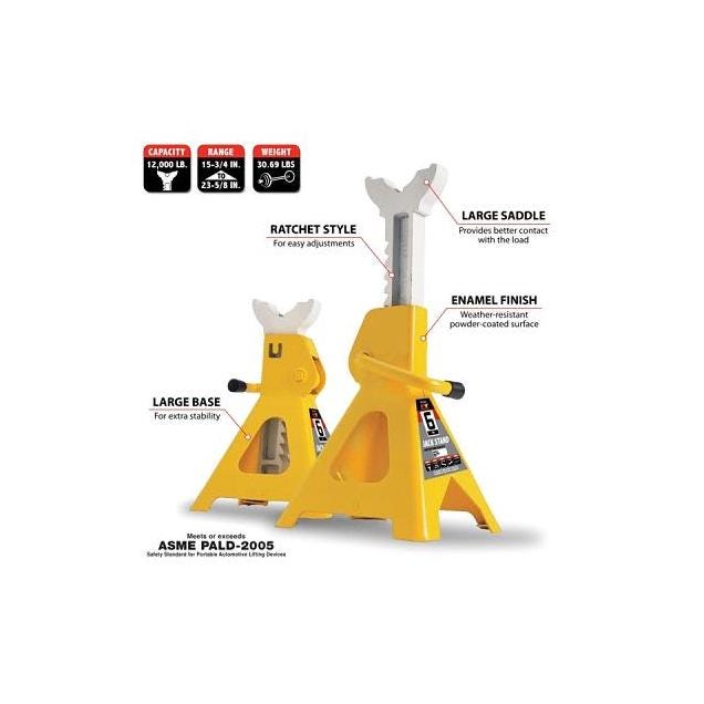 Performance Tool 6-Ton Jack Stands (1-Pair) - photo 2 Performance Tool 6-Ton Jack Stands (1-Pair) - photo 2