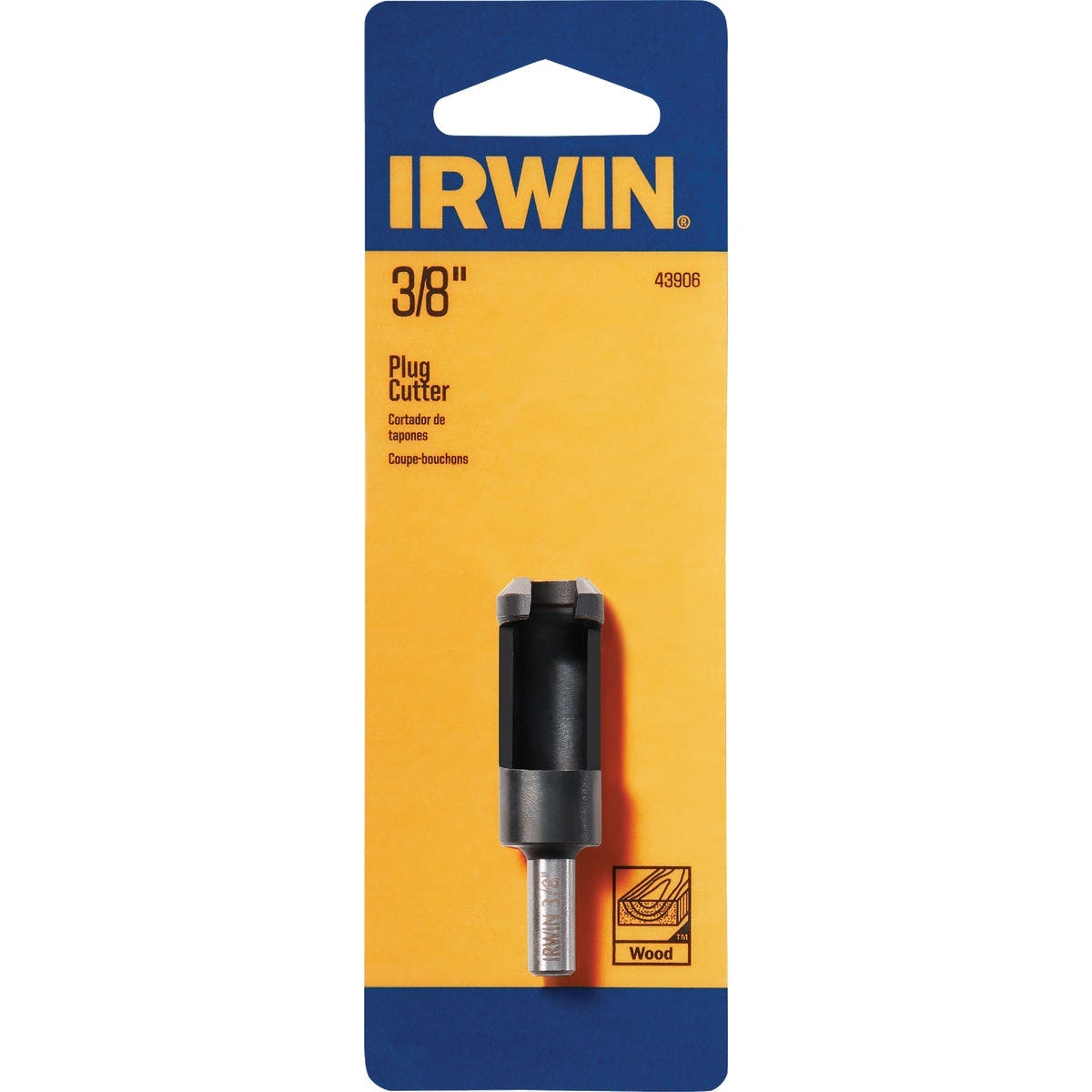 Irwin 3/8 In. High-Carbon Steel Plug Cutter - photo 2
