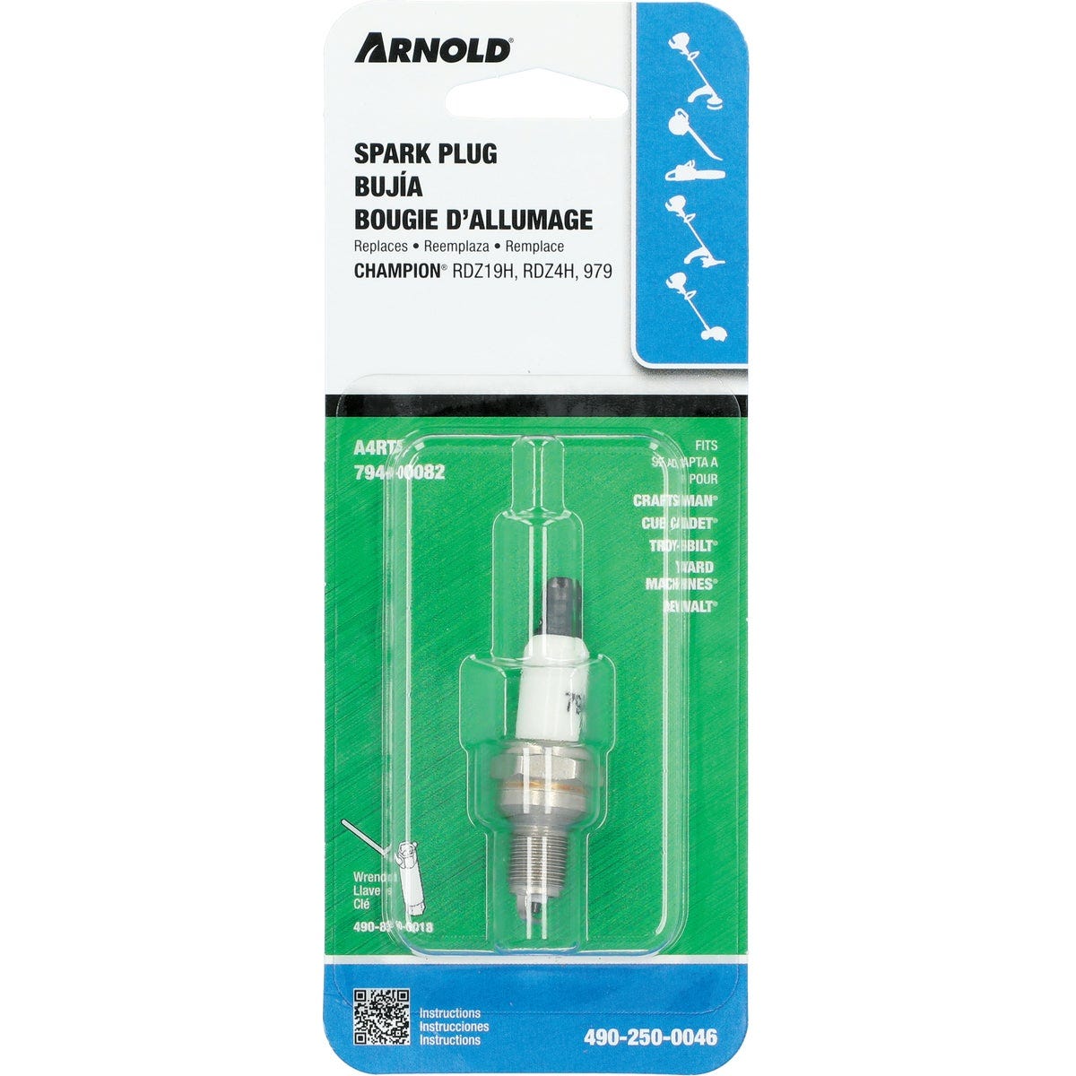 Arnold Universal Small Engine 4-Cycle Spark Plug - photo 2