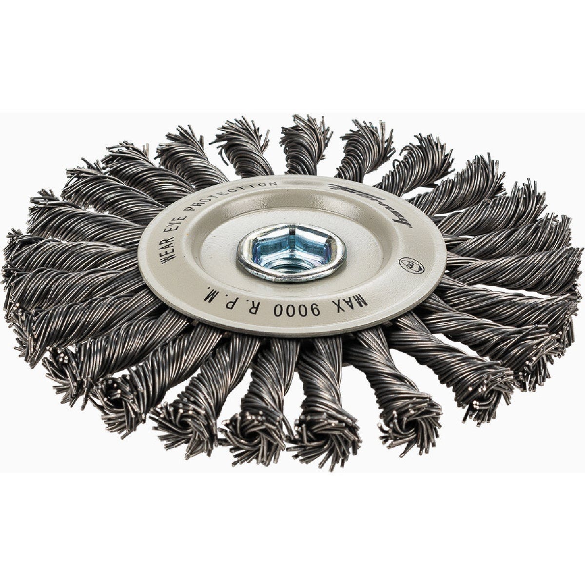 Forney Command Pro 6 In. Knotted Angle Grinder Wire Wheel - photo 4