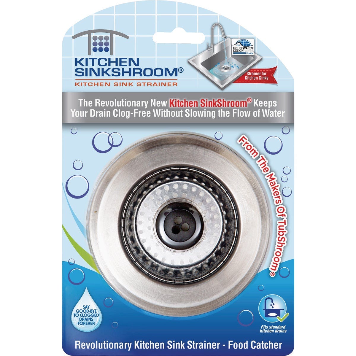 Kitchen SinkShroom Chrome Stainless Steel Kitchen Sink Strainer - photo 2 Kitchen SinkShroom Chrome Stainless Steel Kitchen Sink Strainer - photo 2