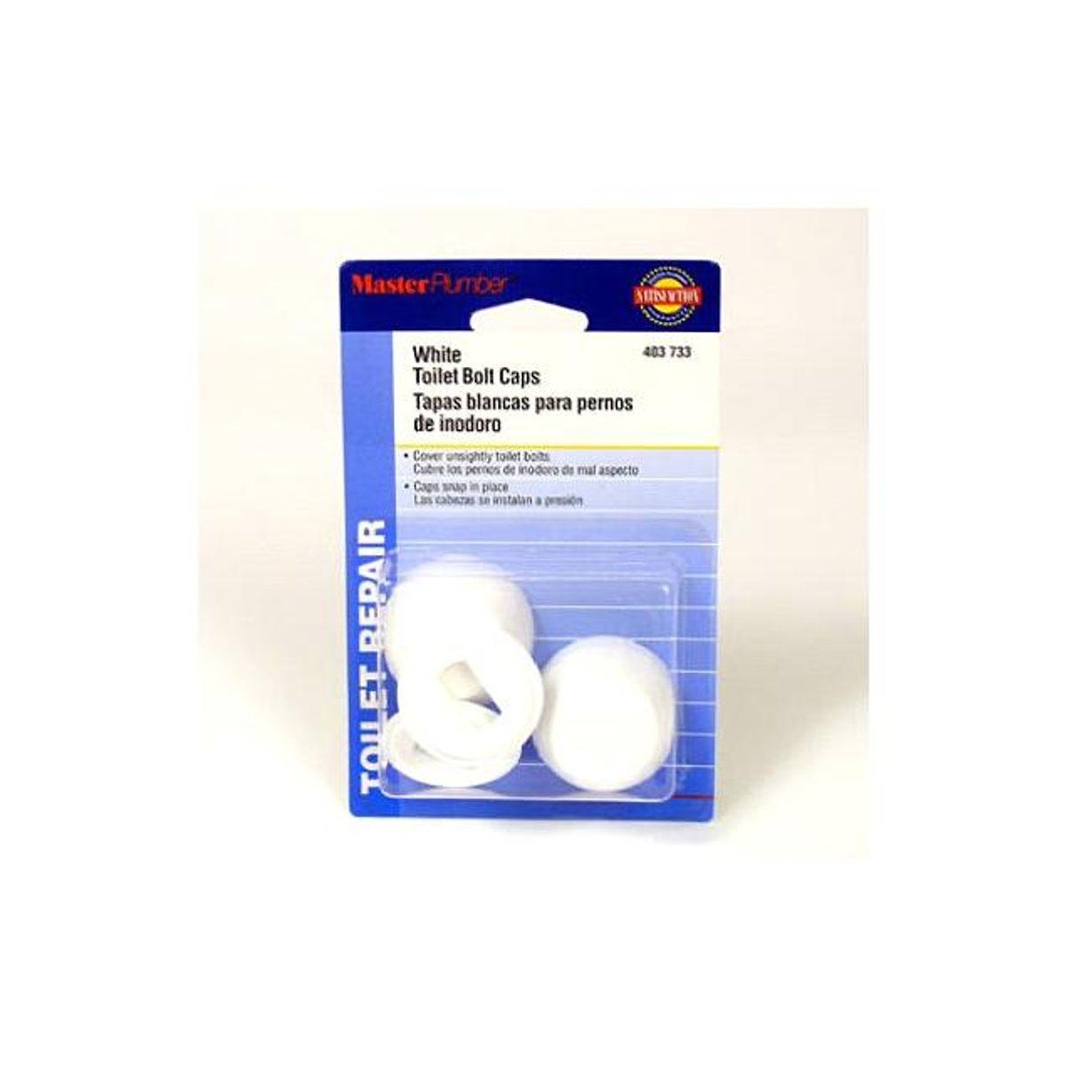 Master Plumber Plastic Toilet Bolt Cap