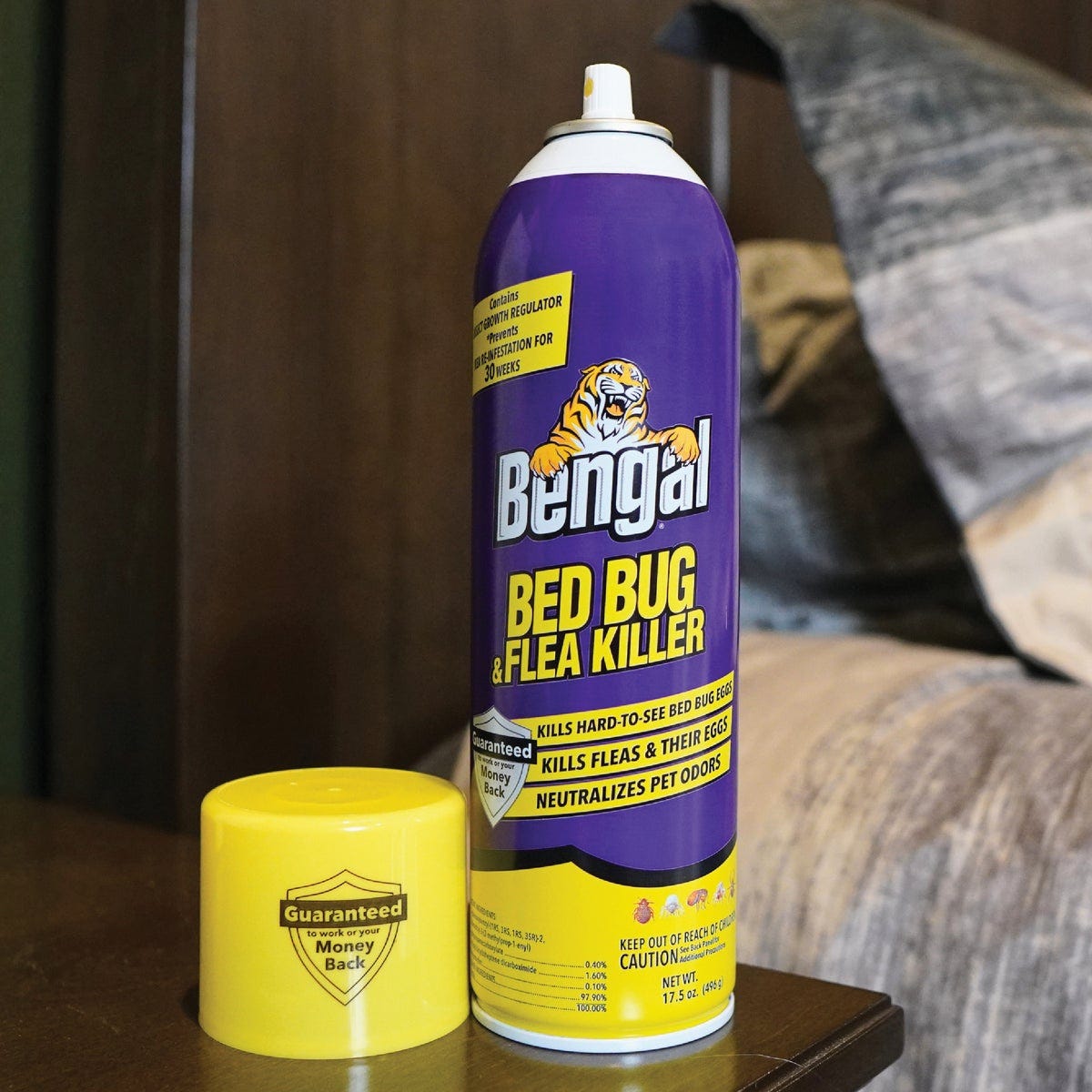 Bengal 17.5 Oz. Aerosol Spray Flea & Bedbug Killer - photo 3