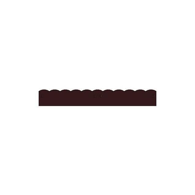 Panacea Products 5 In. x 36 In. Bronze Scalloped Border Edging Panacea Products 5 In. x 36 In. Bronze Scalloped Border Edging