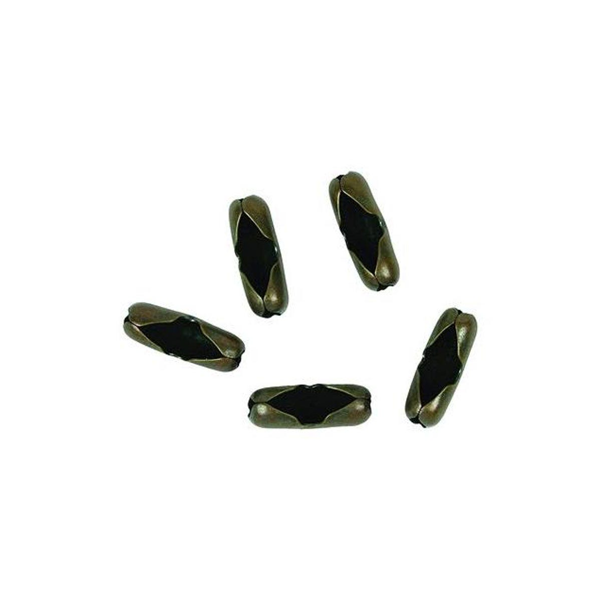 Jandorf #6 Rustic Bronze Coated Brass Lamp Chain Connector (5-Pack) Jandorf #6 Rustic Bronze Coated Brass Lamp Chain Connector (5-Pack)