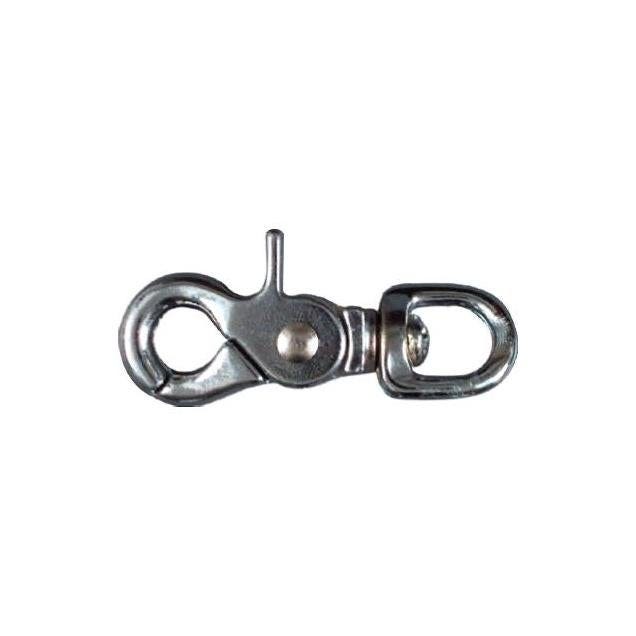 National Hardware 1/2 x 2-5/8 In. Nickel Trigger Snap National Hardware 1/2 x 2-5/8 In. Nickel Trigger Snap