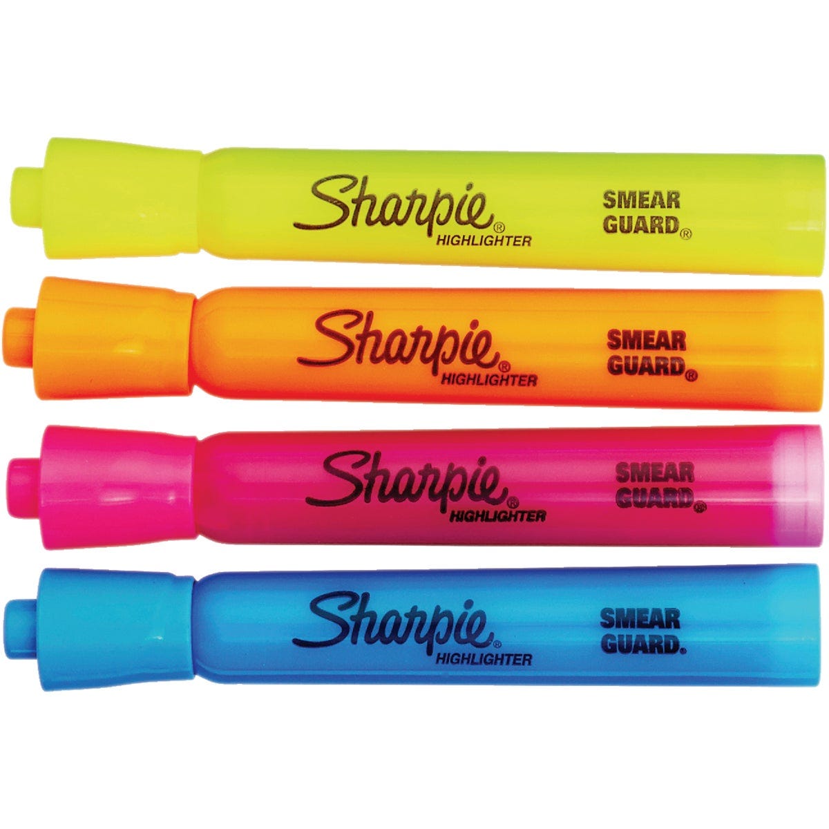 Sharpie Accent Assorted Color Tank-Style Highlighters (4-Pack)