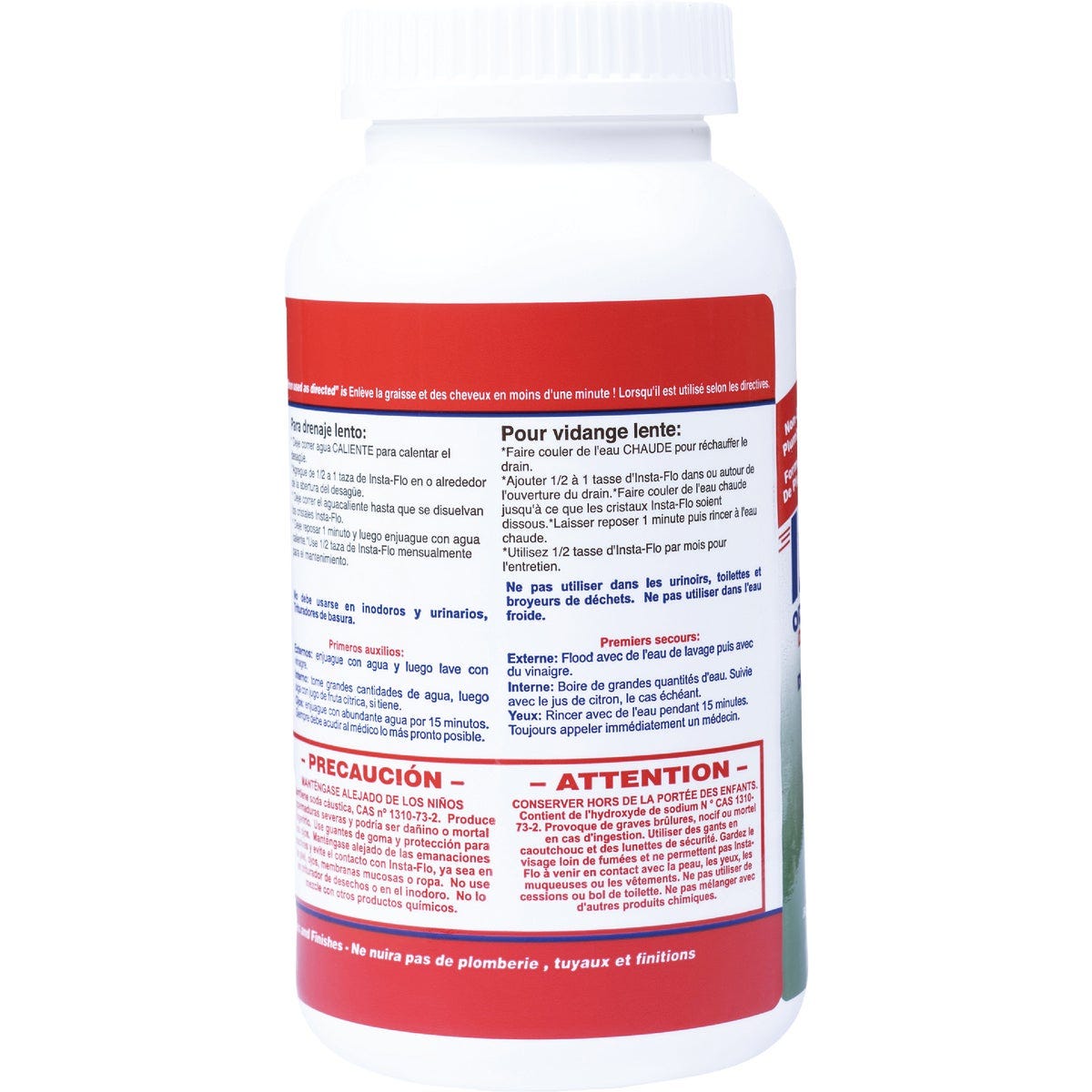 Insta-Flo 1 Lb. Crystal Drain Cleaner - photo 3