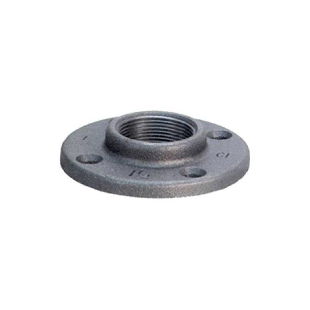 ASC 1/4 In. Black Pipe Floor Flange
