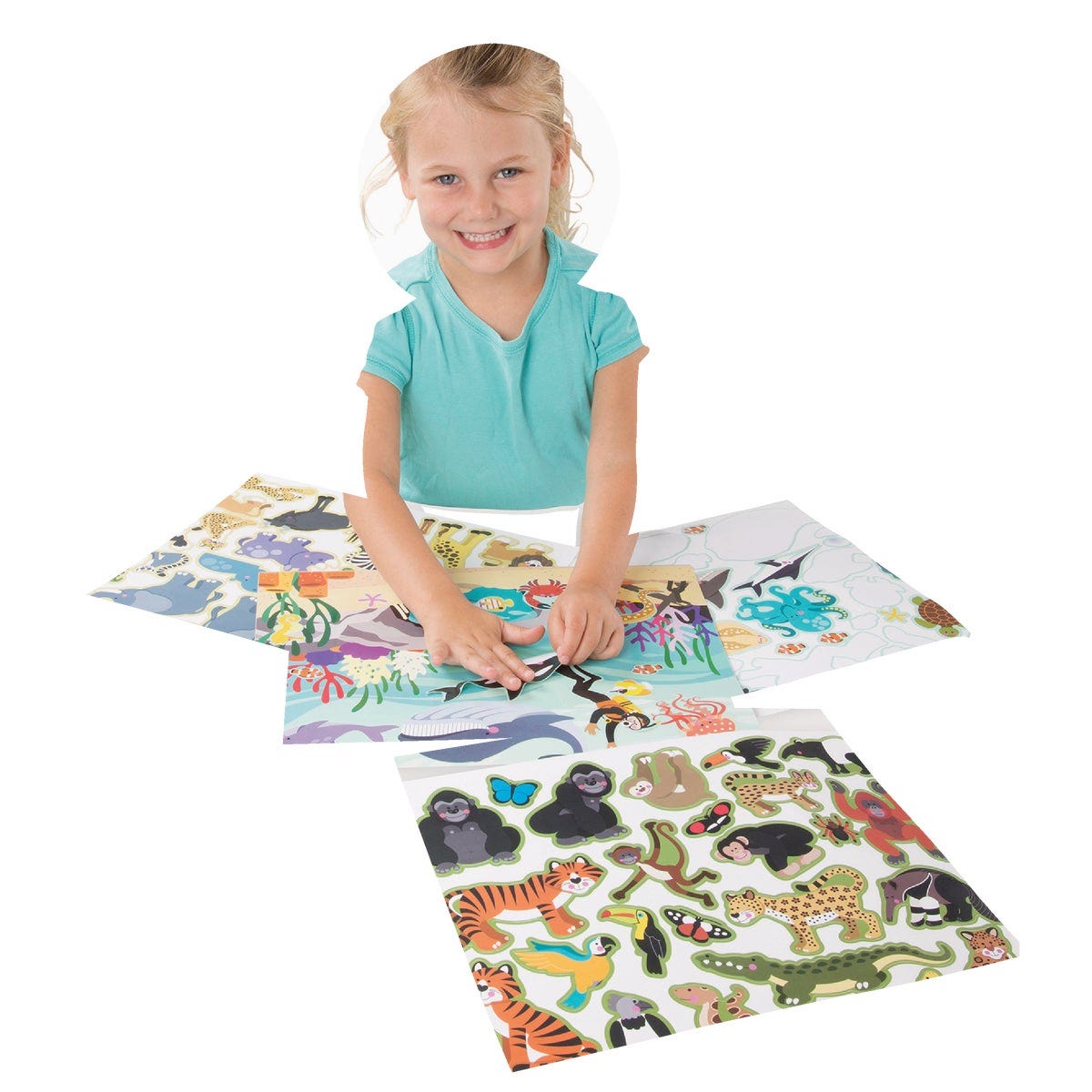 Melissa & Doug Reusable Sticker Pad - Habitats - photo 3 Melissa & Doug Reusable Sticker Pad - Habitats - photo 3