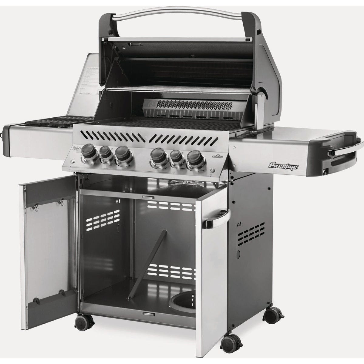 Napoleon Prestige Pro 500 RSIB 6-Burner Natural Gas Grill with Infrared Side & Rear Burners, Stainless Steel - photo 4
