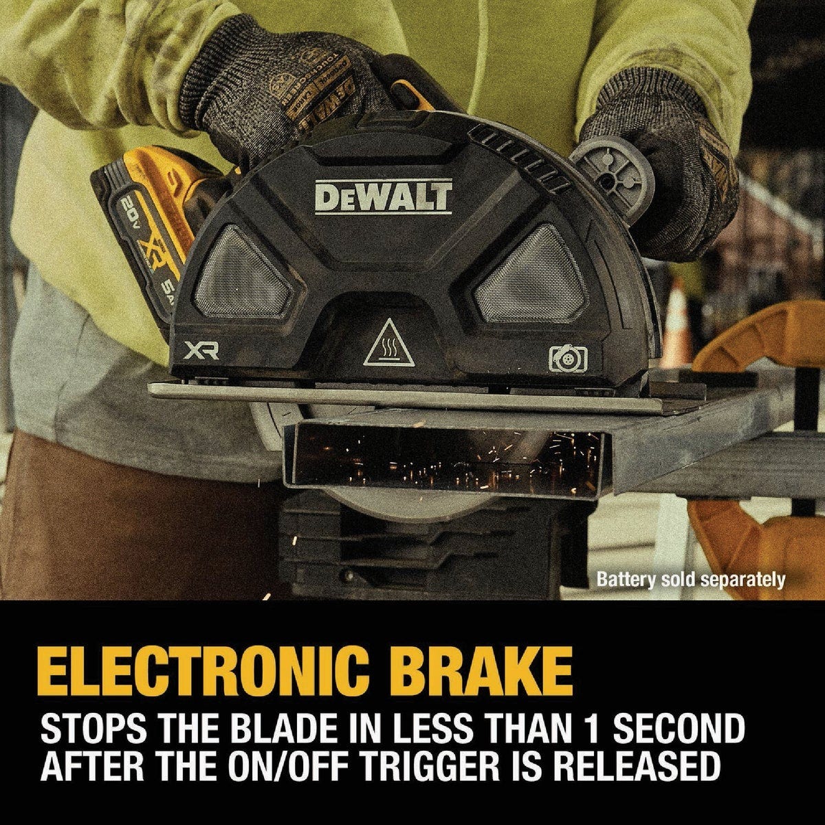 DEWALT 20V MAX XR 7-1/4 In. Brushless Cordless Circular Saw (Tool Only) - photo 3 DEWALT 20V MAX XR 7-1/4 In. Brushless Cordless Circular Saw (Tool Only) - photo 3