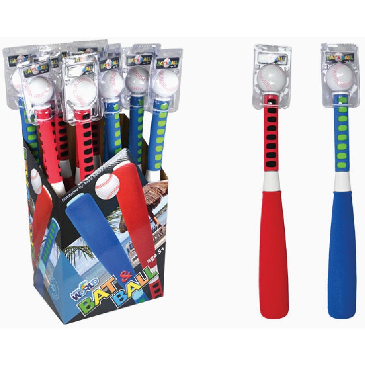 Aqua World 21 In. Assorted Bat & Ball