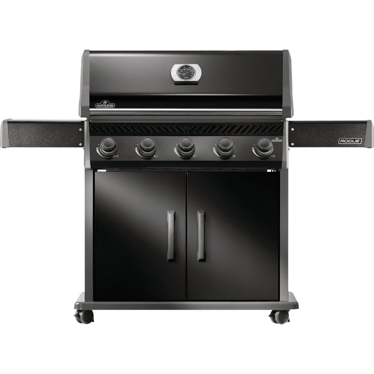 Napoleon Rogue 625 5-Burner LP Gas Grill, Black Napoleon Rogue 625 5-Burner LP Gas Grill, Black