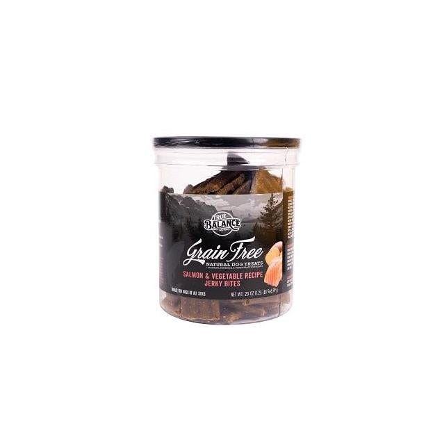 True Balance 20 Oz. Salmon & Veggie Grain-Free Jerky Bites Dog Treats