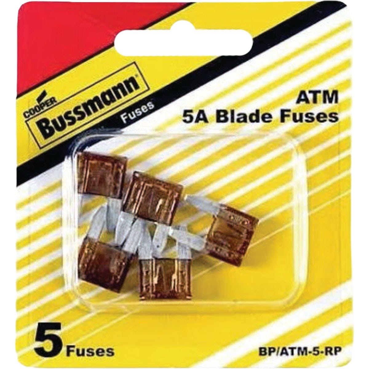 Cooper Bussmann 5A 32V Tan Fast Acting Mini Blade Auto Fuse (5-Pack)
