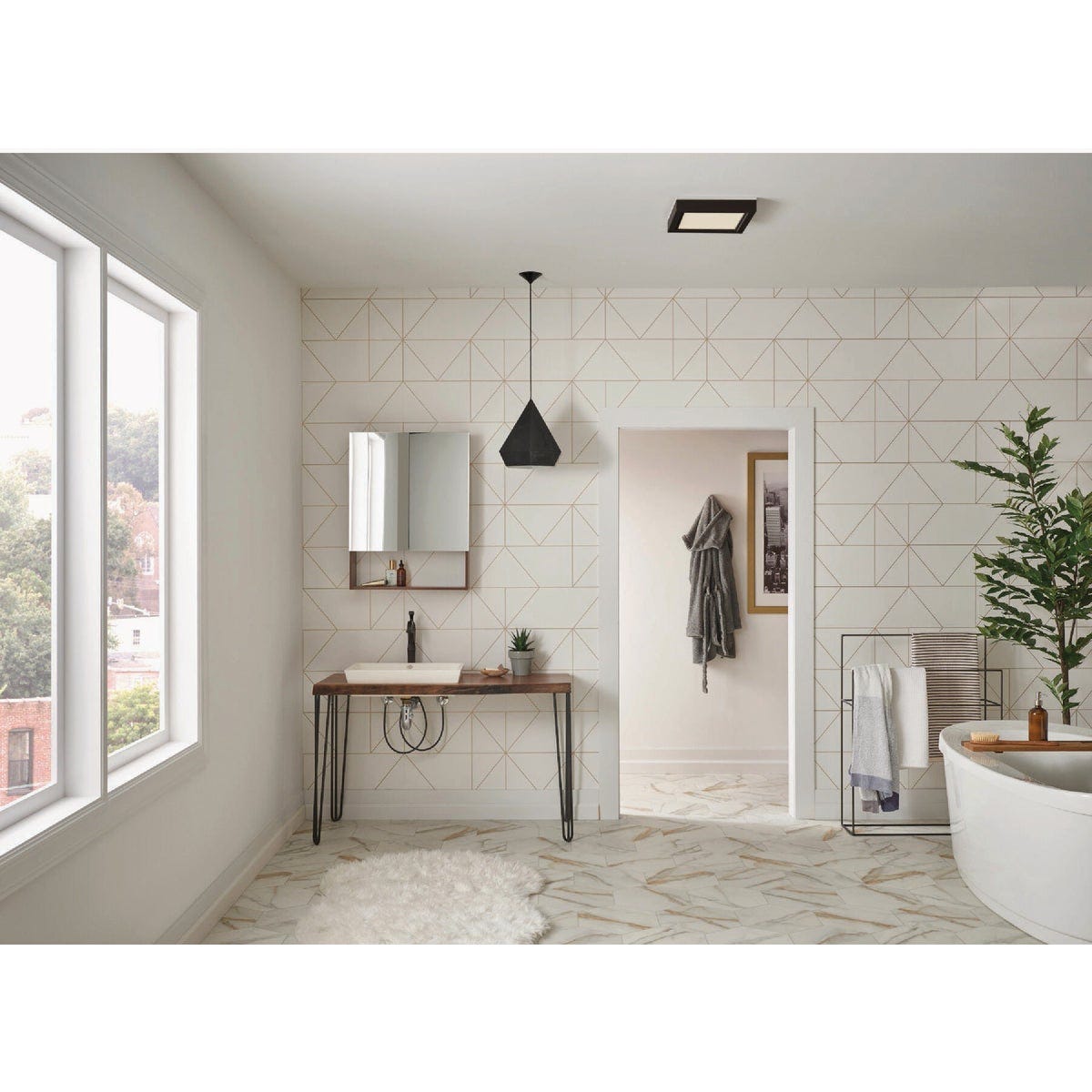 Broan Roomside Series 110 CFM 1.5 Sones Ventilation Fan Light - photo 5 Broan Roomside Series 110 CFM 1.5 Sones Ventilation Fan Light - photo 5