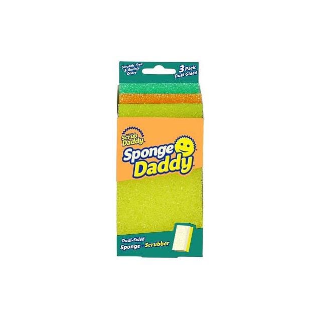 Scrub Daddy Sponge Daddy Resofoam Scrub Sponge (3-Pack) Scrub Daddy Sponge Daddy Resofoam Scrub Sponge (3-Pack)