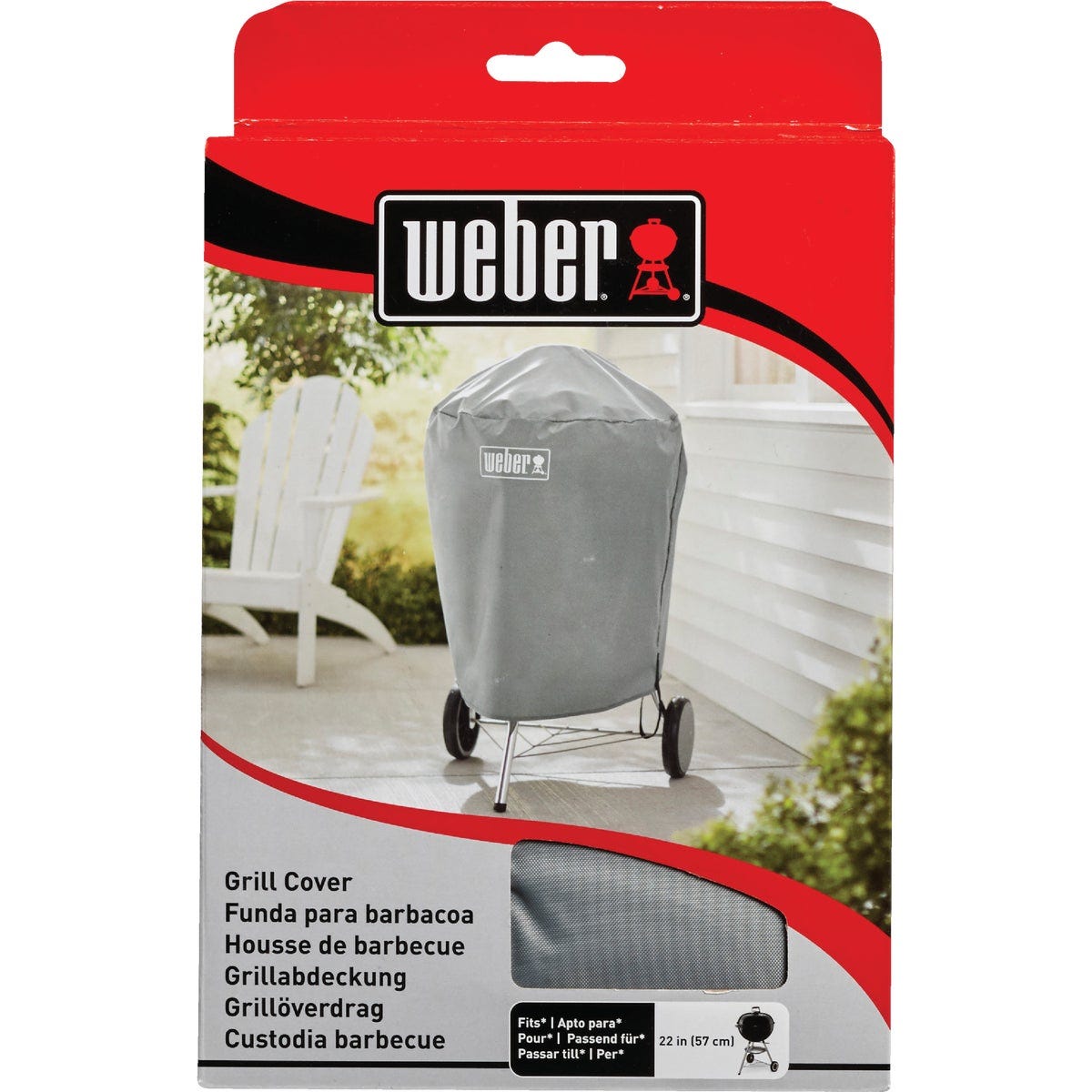 Weber Gray 22 In. Original Kettle Grill Cover - photo 2
