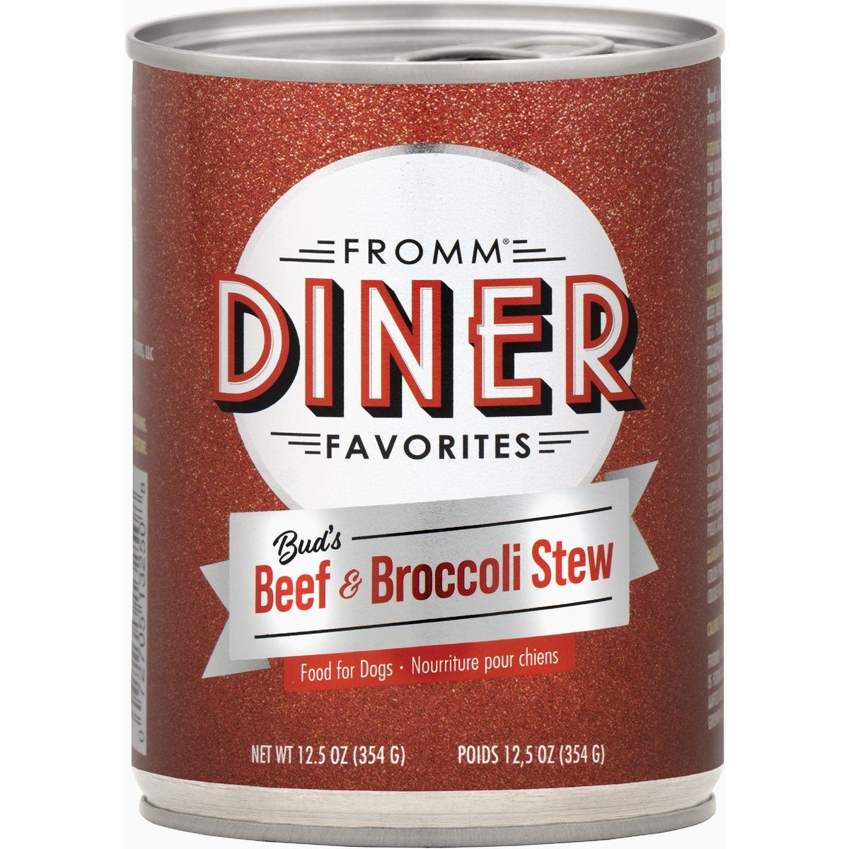 Fromm Diner Favorites Bud's Beef & Broccoli Stew Wet Dog Food, 12.5 Oz. - photo 2