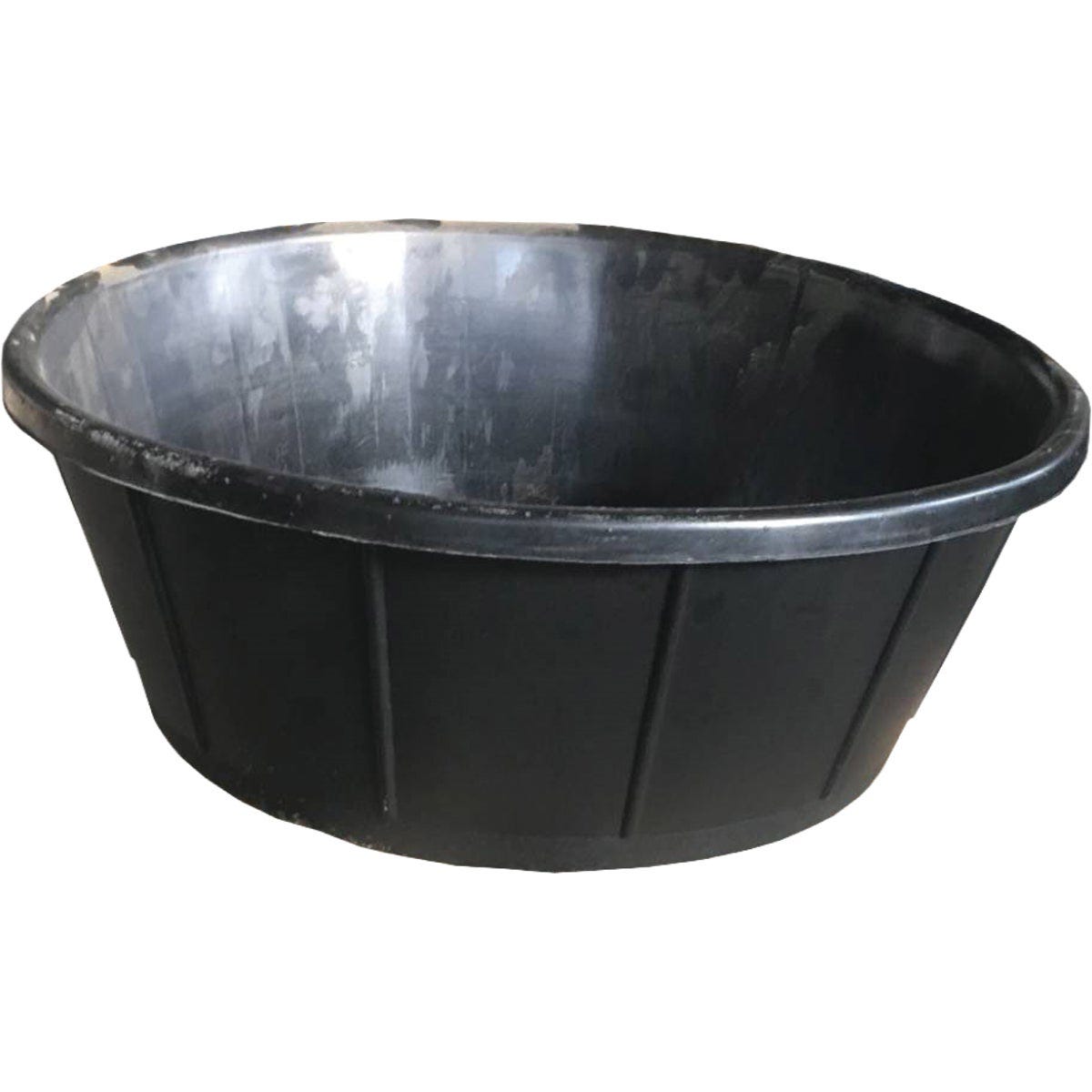 Master Rancher 15 Gal. Black Heavy-Duty Rubber Feed Pan Master Rancher 15 Gal. Black Heavy-Duty Rubber Feed Pan