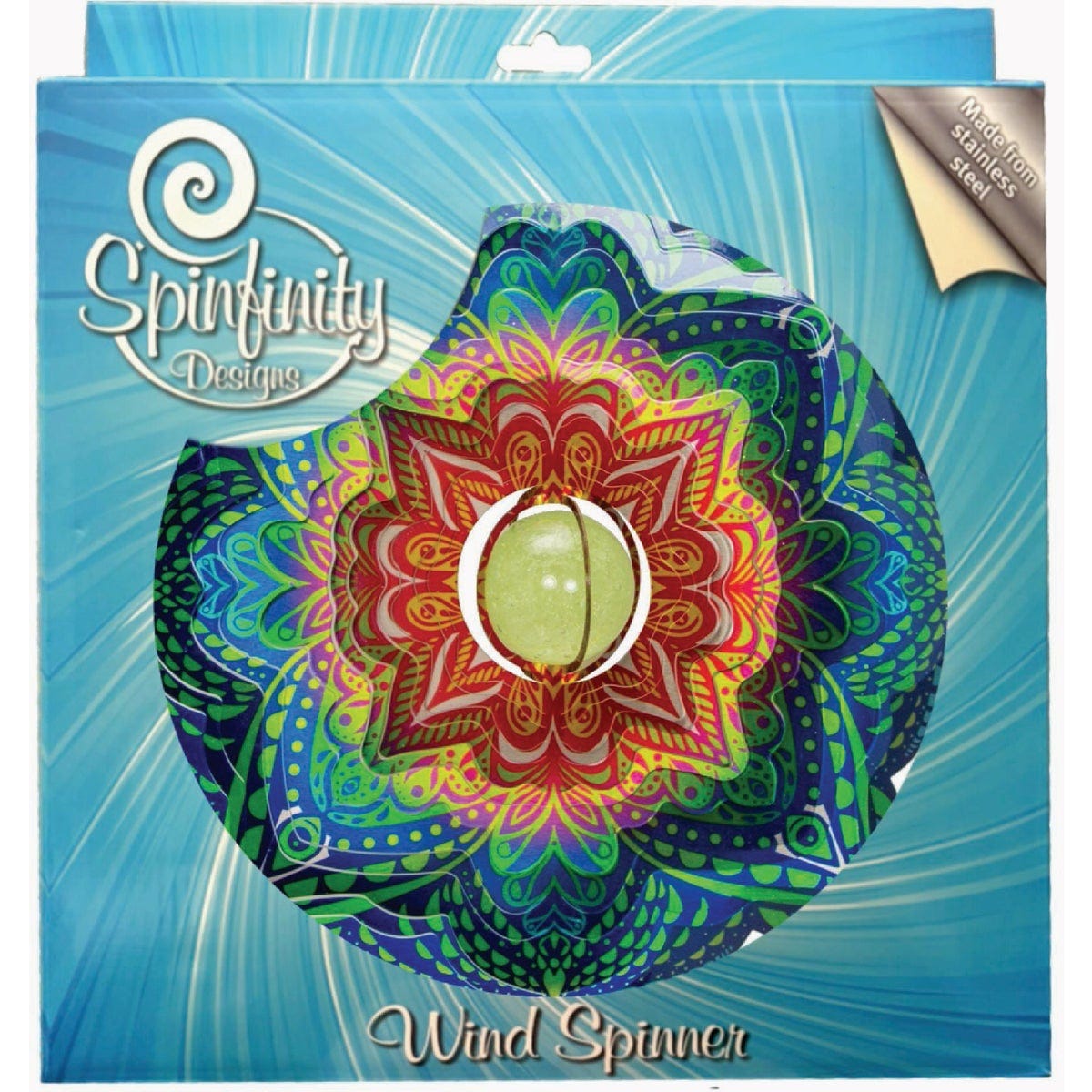 Spinfinity Rings Spinfinity Designs Glow Mandala Wind Spinner | True Value Hardware