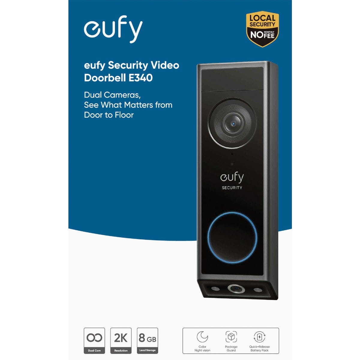 eufy E340 Video Doorbell - photo 2