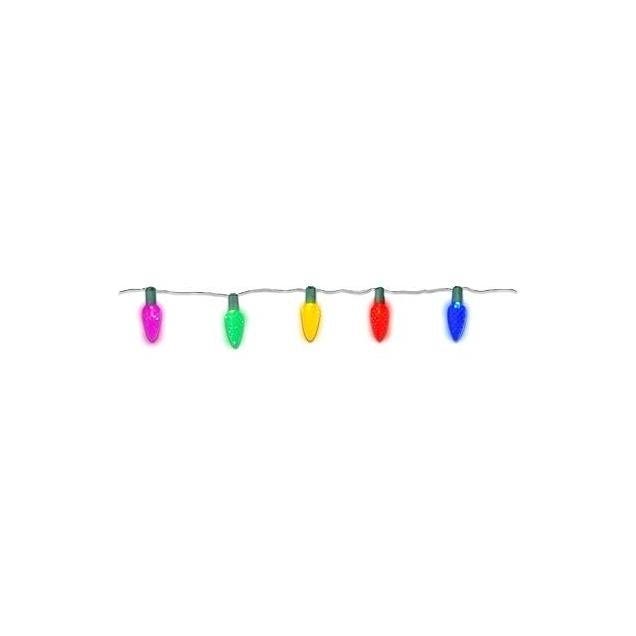 Holiday Bright Lights Multi Color 50-Bulb Battery Operated 8 Functions C6 Christmas String Lights Holiday Bright Lights Multi Color 50-Bulb Battery Operated 8 Functions C6 Christmas String Lights