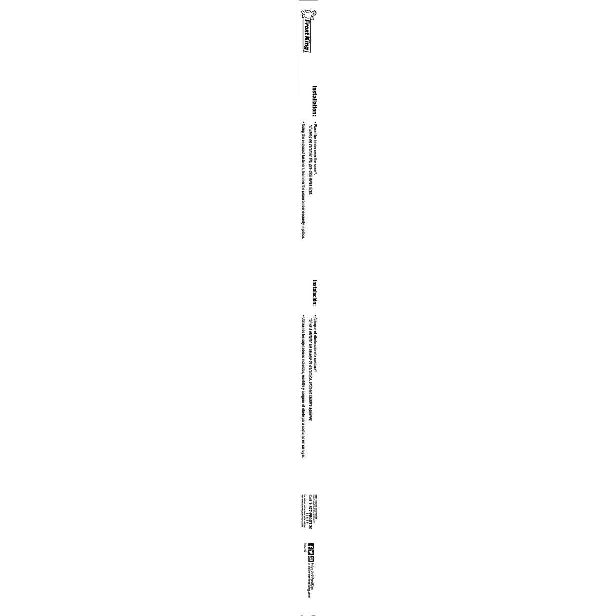 Frost King Gold 3/4 In. x 3 Ft. Aluminum Seam Binder - photo 3