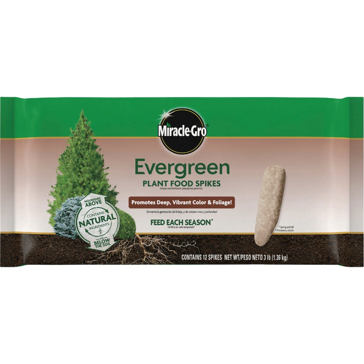 Miracle-Gro Evergreen Plant Food Spikes (12-Pack) Miracle-Gro Evergreen Plant Food Spikes (12-Pack)