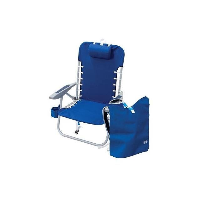 Rio Brands Ocean Blue Backpack Chair w/ Removable Backpack Rio Brands Ocean Blue Backpack Chair w/ Removable Backpack