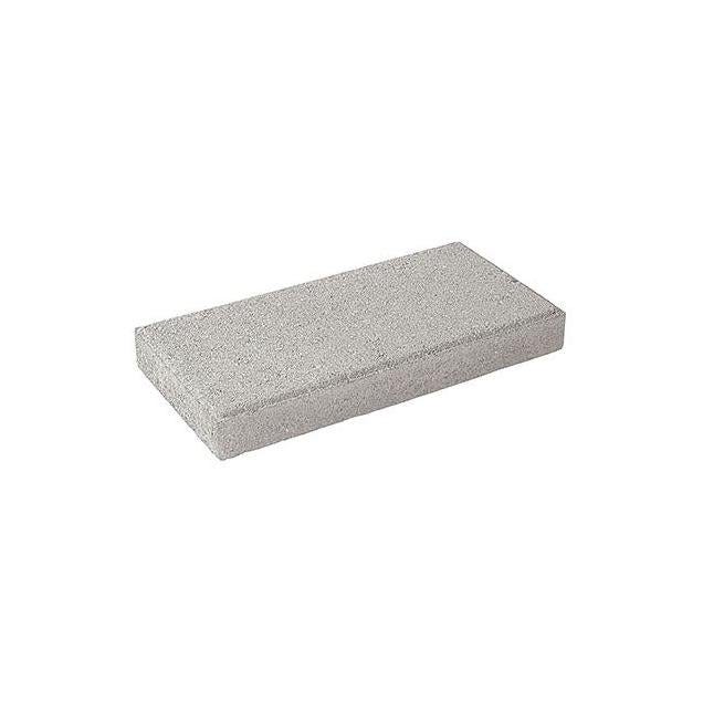 Oldcastle 2 In. x 8 In. x 16 In. Gray Concrete Stepping Stone Oldcastle 2 In. x 8 In. x 16 In. Gray Concrete Stepping Stone