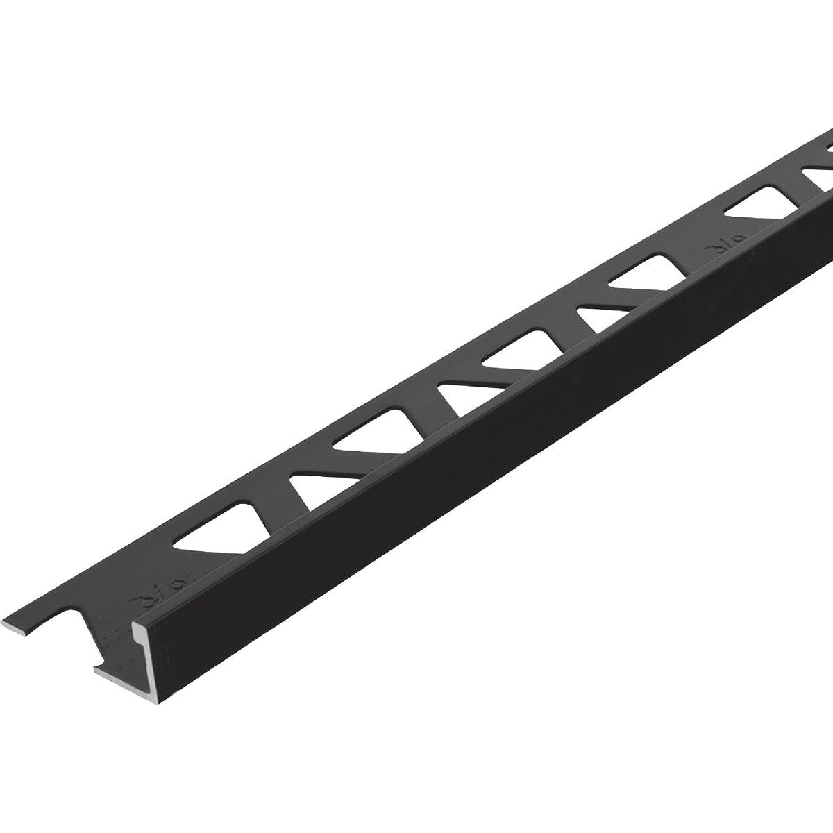 M-D Building Products 3/8 In. x 96 In. Matte Black Aluminum Tile Edge - photo 2
