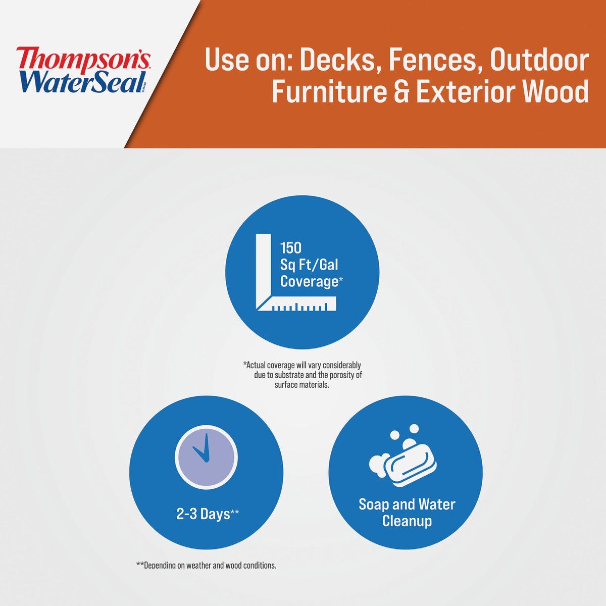 Thompsons WaterSeal 1 Gal. Maximum Strength Deck Stripper - photo 2 Thompsons WaterSeal 1 Gal. Maximum Strength Deck Stripper - photo 2