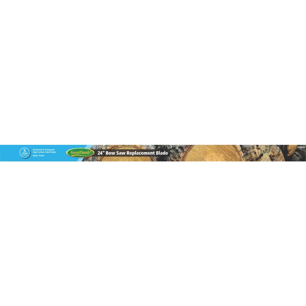 Green Thumb 24 In. Medium Duty High Carbon Steel Bow Saw Blade - photo 2 Green Thumb 24 In. Medium Duty High Carbon Steel Bow Saw Blade - photo 2
