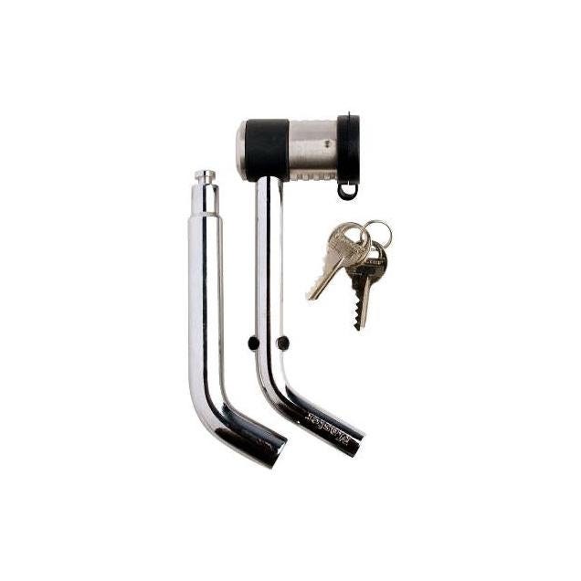 Master Lock Chrome-Plated Steel Bent Receiver Pin Lock