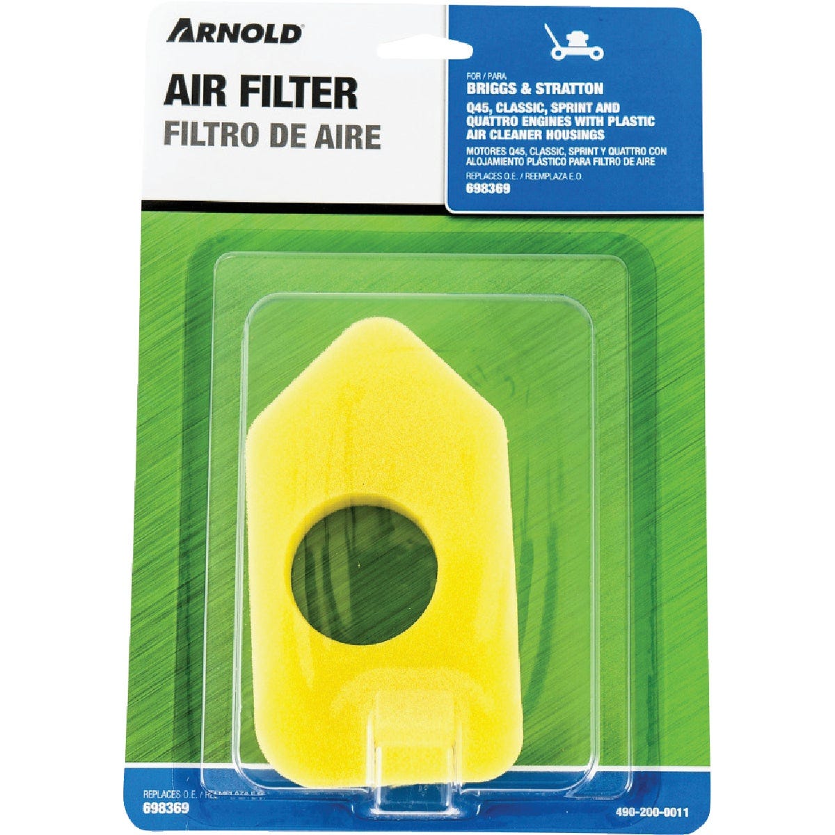 Arnold Briggs & Stratton 3.5 To 4.5 HP Plastic Engine Air Filter - photo 2 Arnold Briggs & Stratton 3.5 To 4.5 HP Plastic Engine Air Filter - photo 2