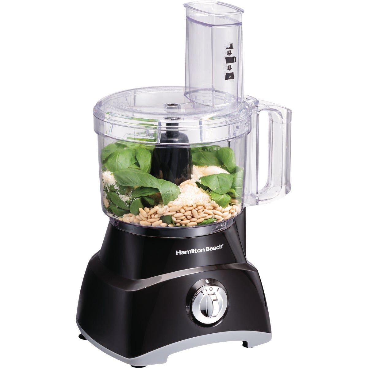Hamilton Beach 8-Cup Food Processor, Black Hamilton Beach 8-Cup Food Processor, Black