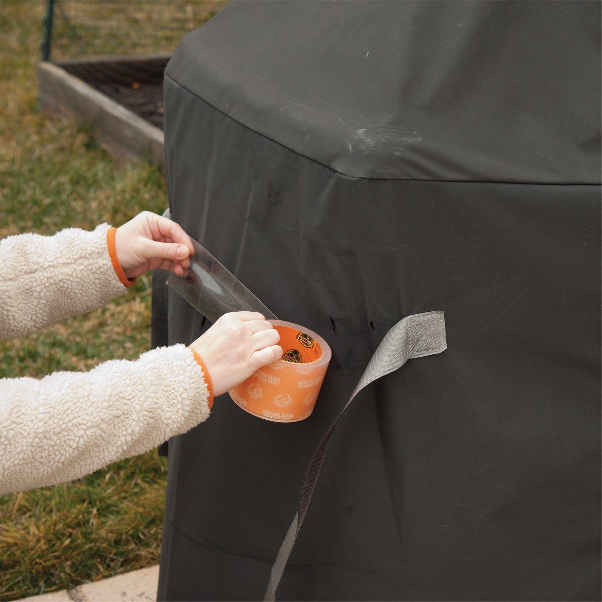 Gorilla 1-1/2 In. x 5 Yd. Crystal Clear Duct Tape, Clear - photo 4