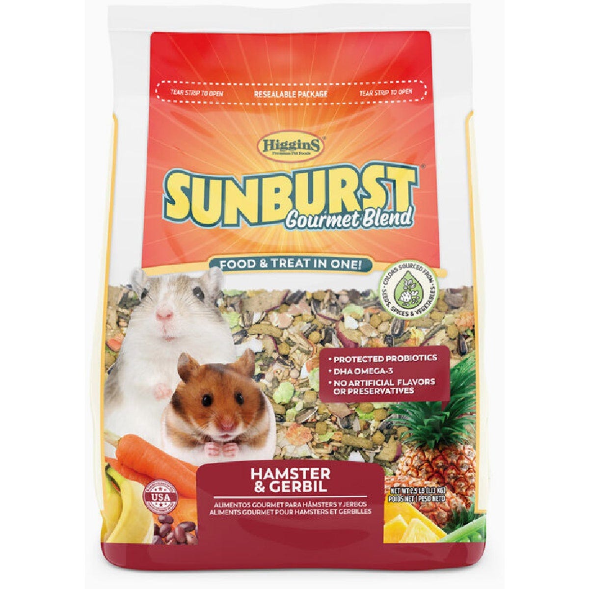 Higgins 2.5 Lb.Sunburst Hamster/Gerbil Food Higgins 2.5 Lb.Sunburst Hamster/Gerbil Food