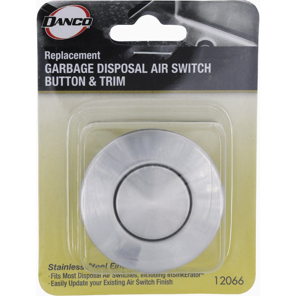 Danco Top Mount Air Switch for Garbage Disposals with Stainless Steel Button- - photo 4 Danco Top Mount Air Switch for Garbage Disposals with Stainless Steel Button- - photo 4